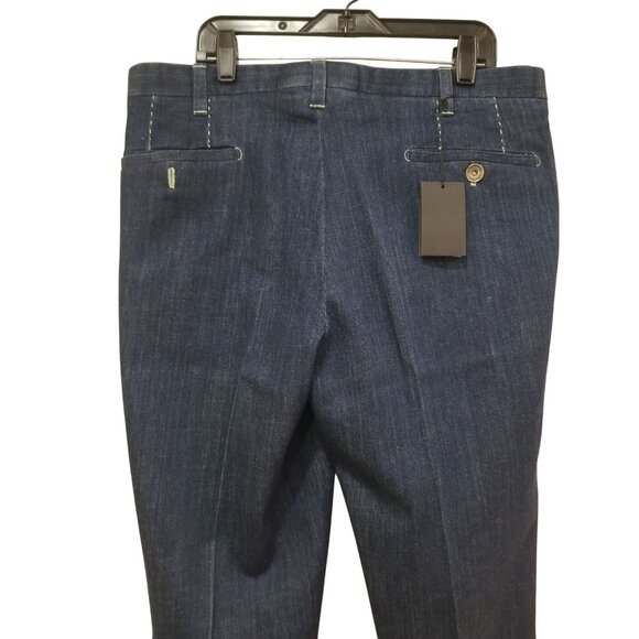Cesare Attolini Blue Jeans Size 32 New With Tags. - Picture 2 of 6